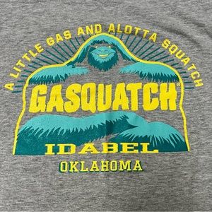 Gasquatch Bigfoot tshirt Sasquatch themed